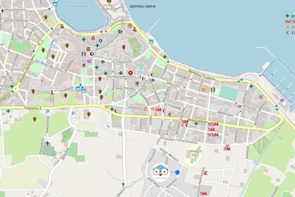 Apartament Sofita Di Sofo Miasto Kos Zewnętrze zdjęcie